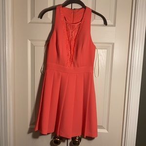 Peach Coral Dress BCBGeneration Bridesmaid